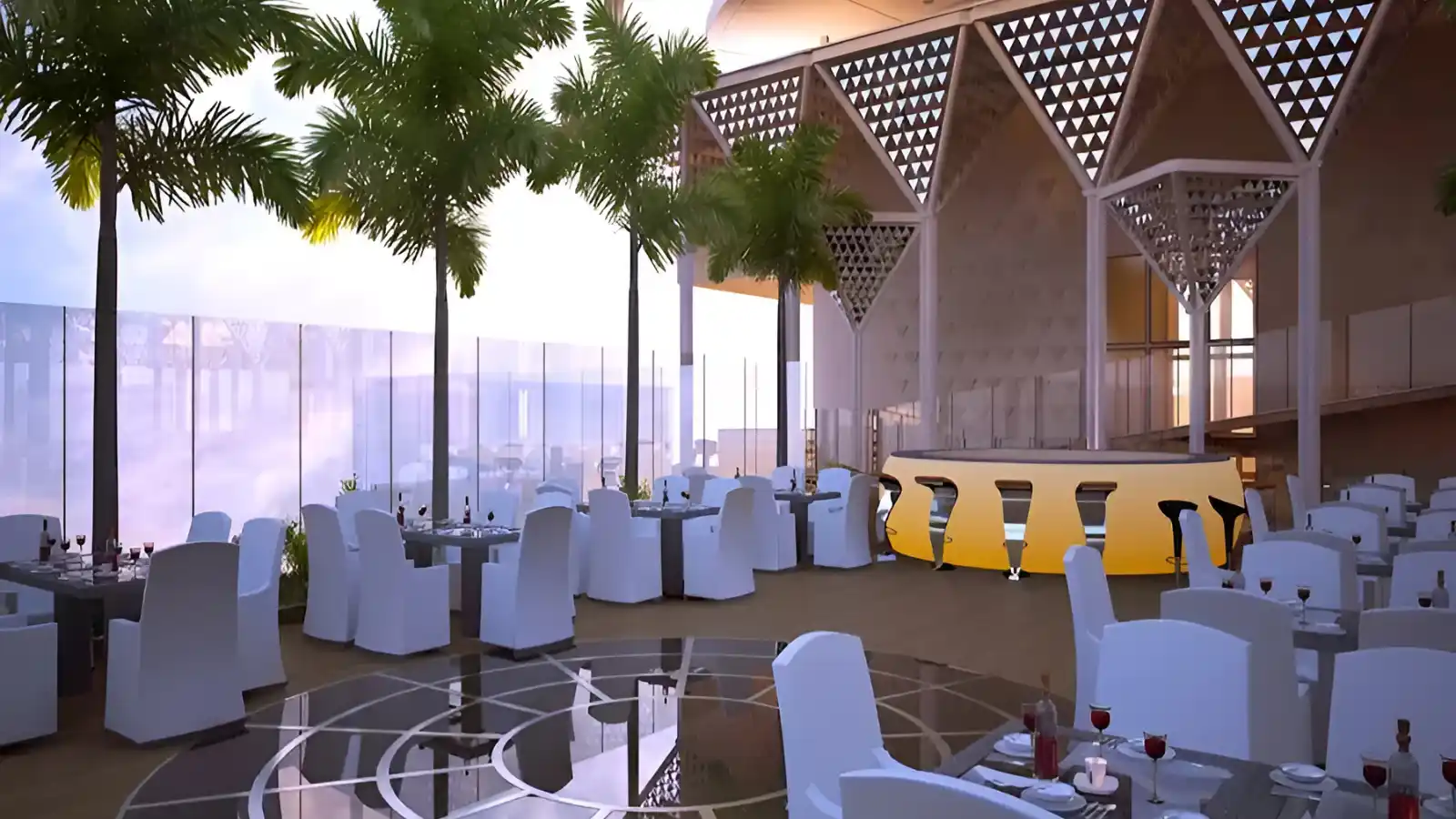 CNTC The Presidential Tower Apartments In Rajajinagar Bangalore-gold-Gate